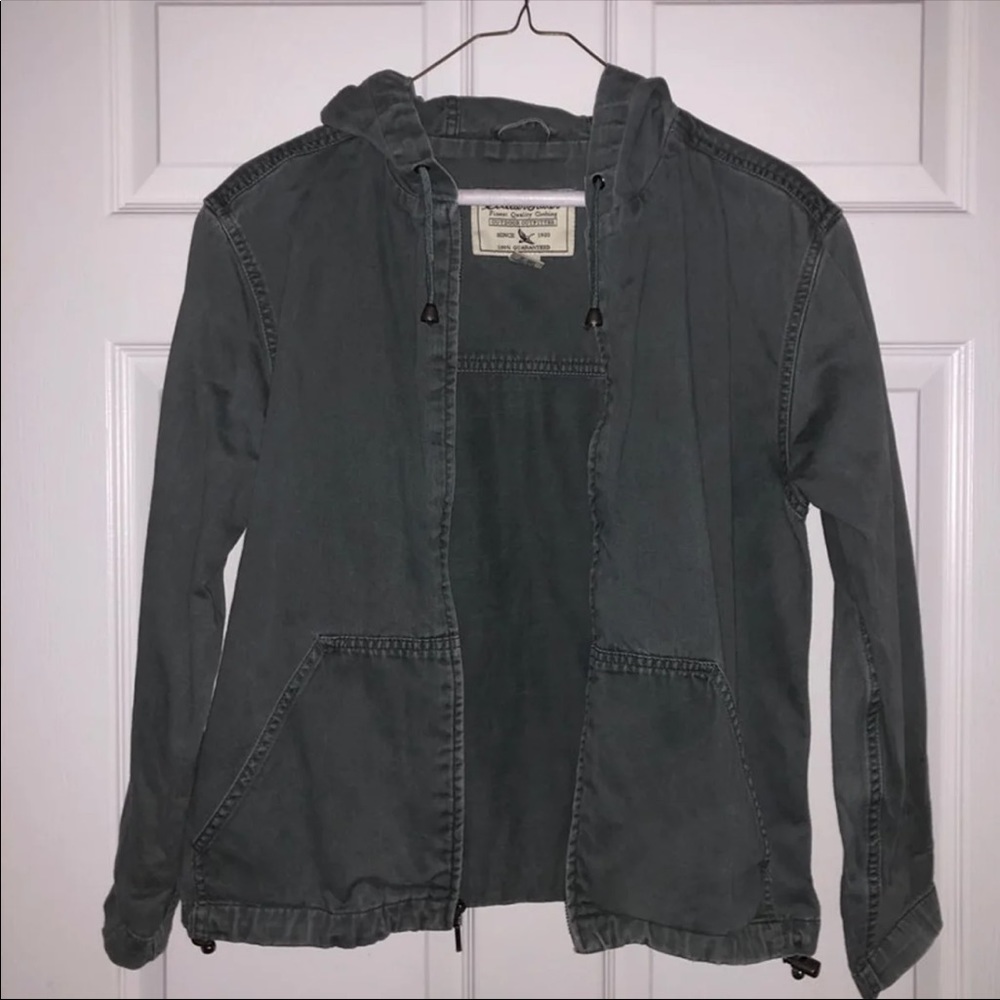 Eddie Bauer Olive Green Jacket